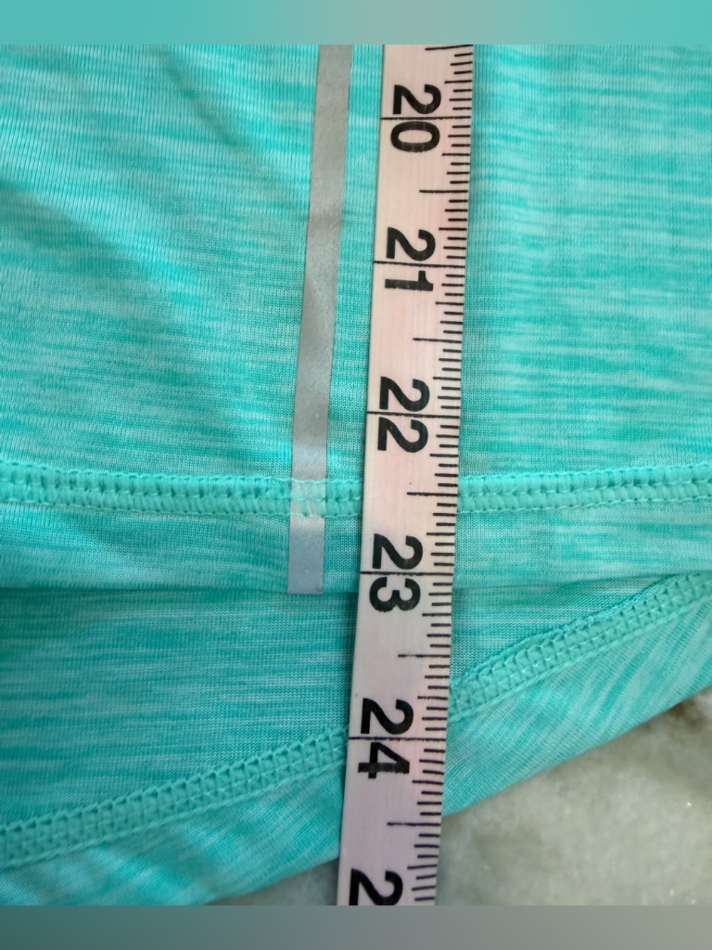 Reebok Mint Green Athletic Tee Womens Small Performance Workout Top - Picture 6 of 9